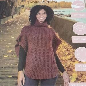 Serra Ladies Poncho...New....ONE SIZE FITS MOST